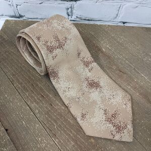 Vintage men's necktie 1970s Pierre Cavet Paris wide